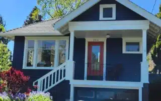 What is included in an exterior paint project